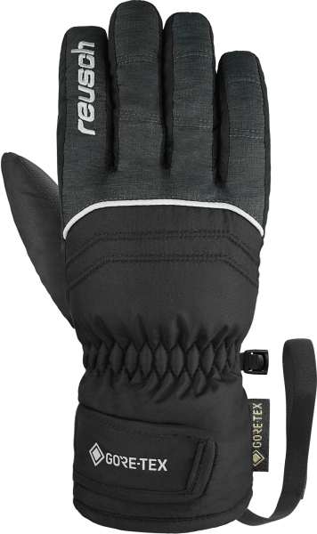 Reusch Teddy GORE-TEX Junior 6291322 7721 black grey front